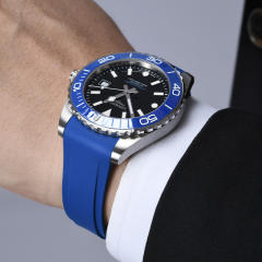 Rubber strap for Longines HydroConquest III 42mm