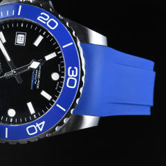 Rubber strap for Longines HydroConquest III 42mm