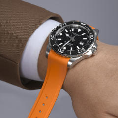 Rubber strap for Longines HydroConquest III 42mm