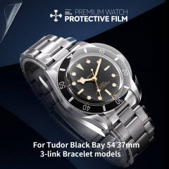 Vagenari S-Grade TPU Watch Protective Film For Tudor Black Bay 54 37mm  3-link Bracelet models