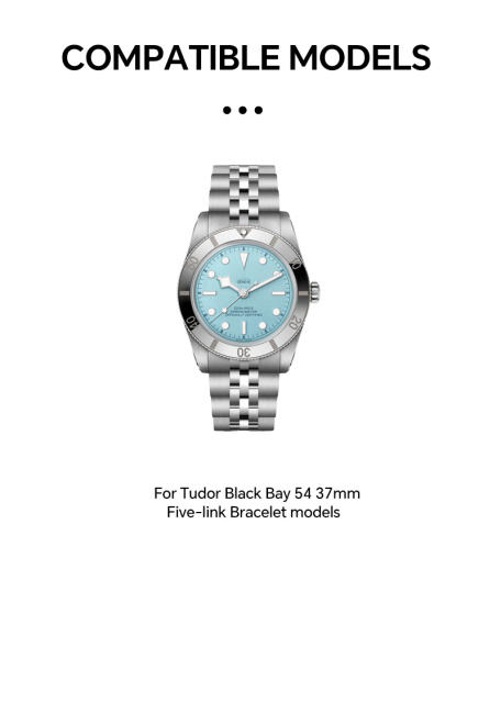 Vagenari S-Grade TPU Watch Protective Film For Tudor Black Bay 54 37mm Five-link Bracelet models