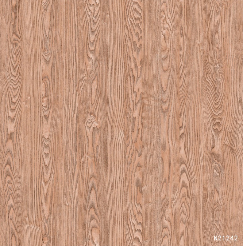 N21242 Melamine paper with wood grain