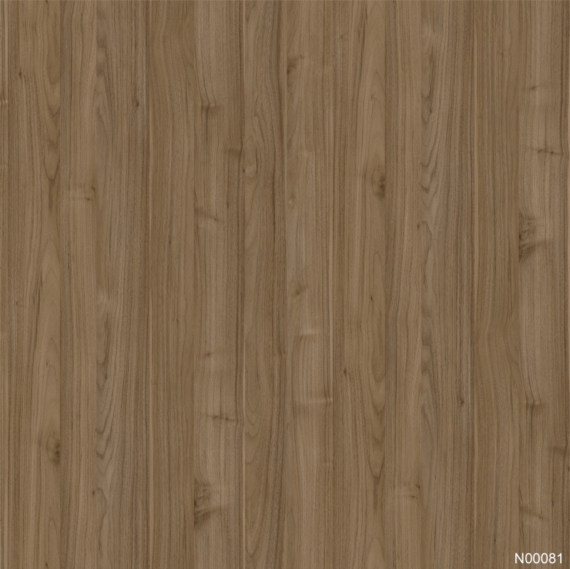 N00081 Melamine paper with wood grain