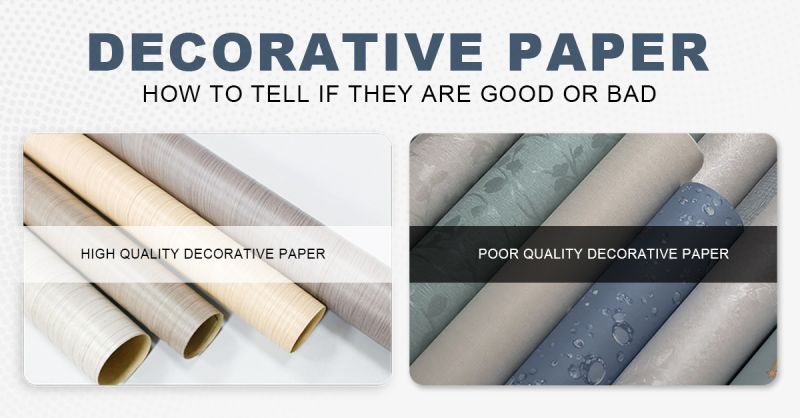 Do you know how to tell decorative paper's quality apart?