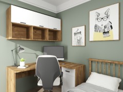 H00017 Melamine paper with wood grain