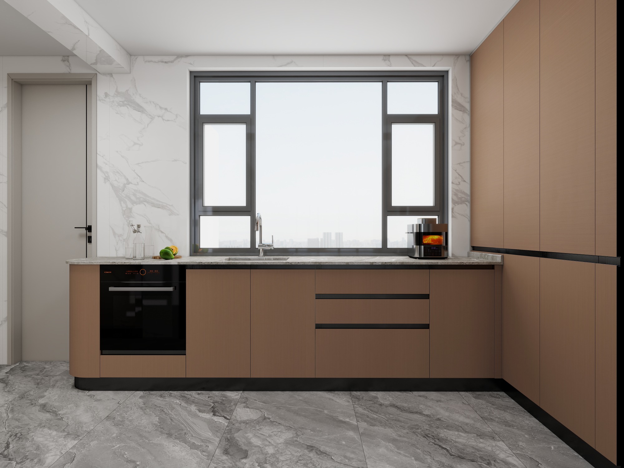 P00069J Melamine paper with wood grain