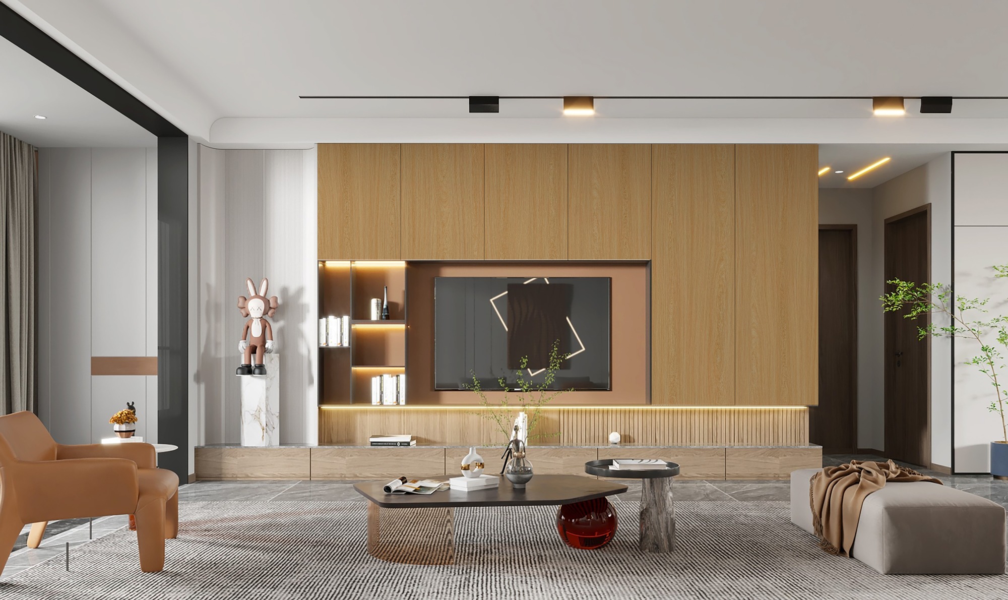 N21267 Melamine paper with wood grain