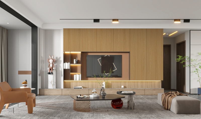 N21267 Melamine paper with wood grain