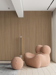 N21268 Melamine paper with wood grain