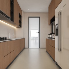 N21269 Melamine paper with wood grain