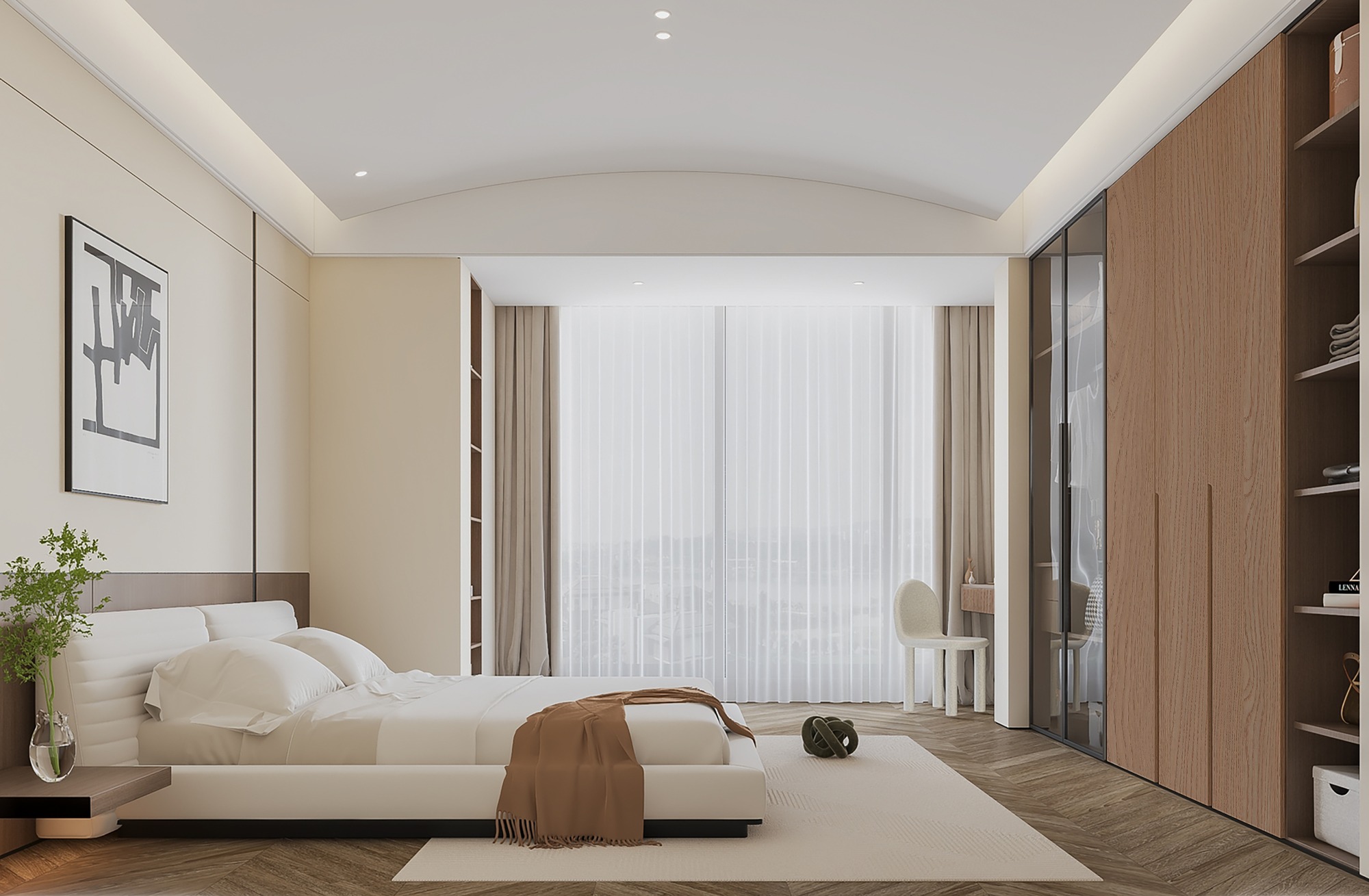 N21269 Melamine paper with wood grain