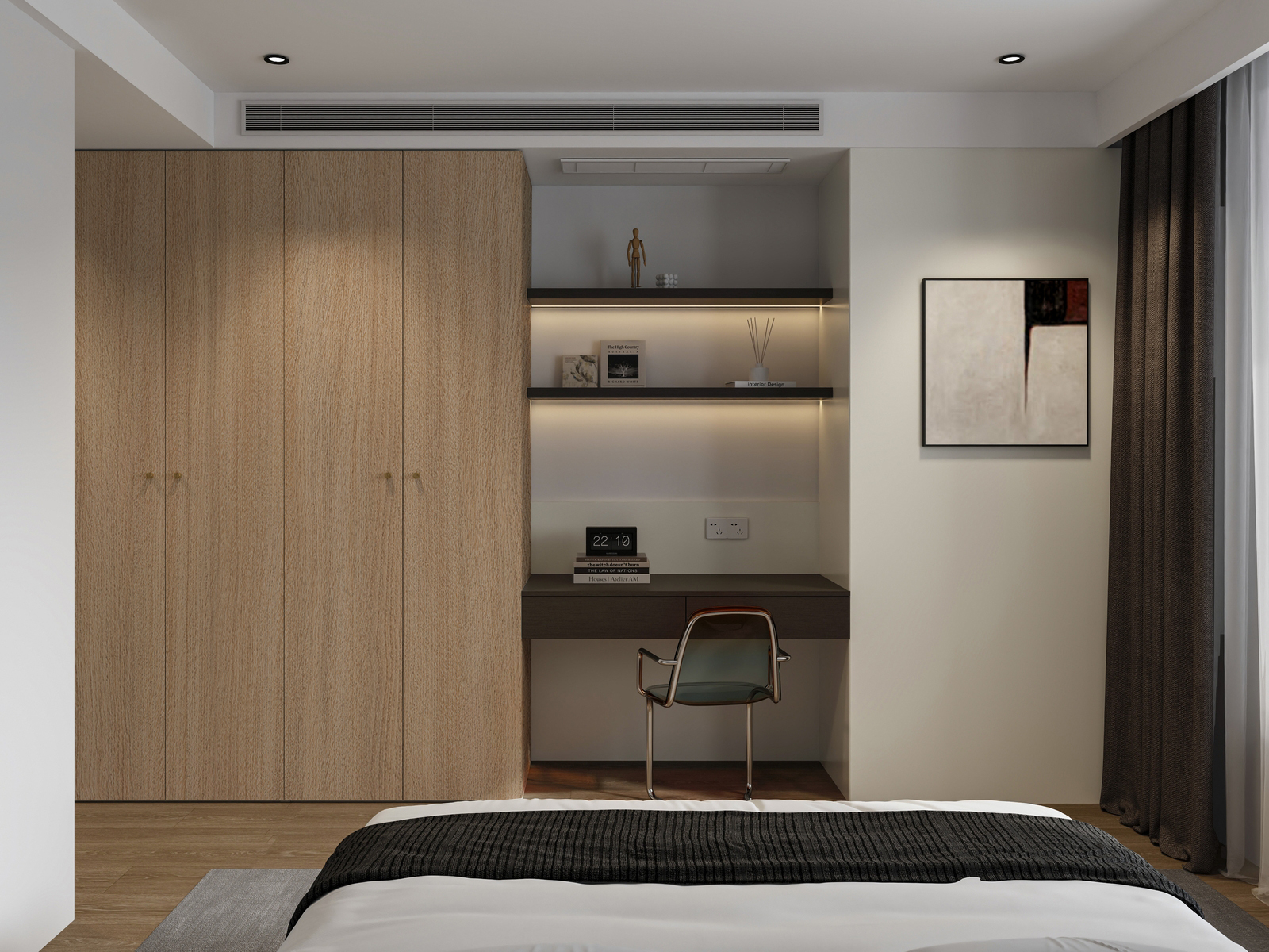 P00057 Melamine paper with wood grain