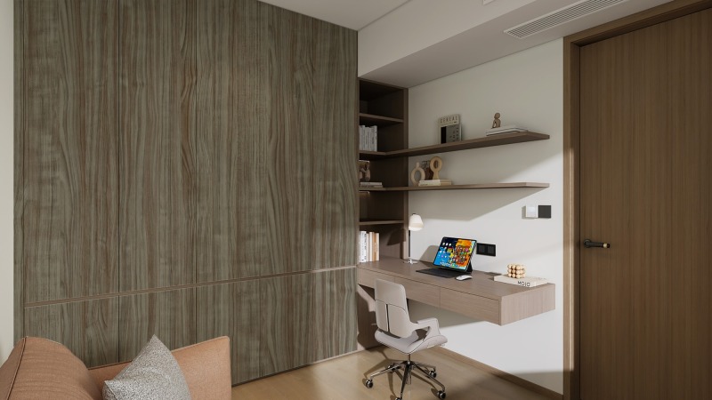 P00051YH Melamine paper with wood grain