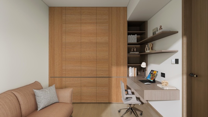 N21266 Melamine paper with wood grain