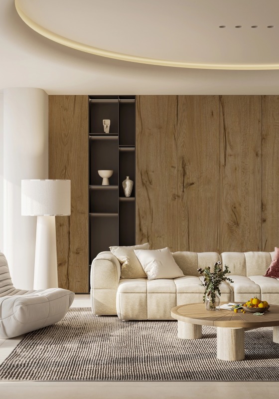 P00035T Melamine paper with wood grain