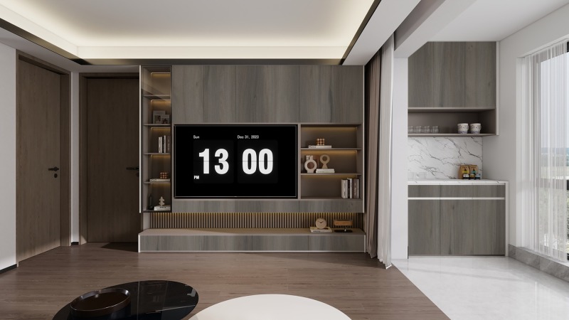 N21253 Melamine paper with wood grain