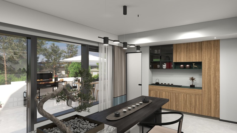 N21260 Melamine paper with wood grain