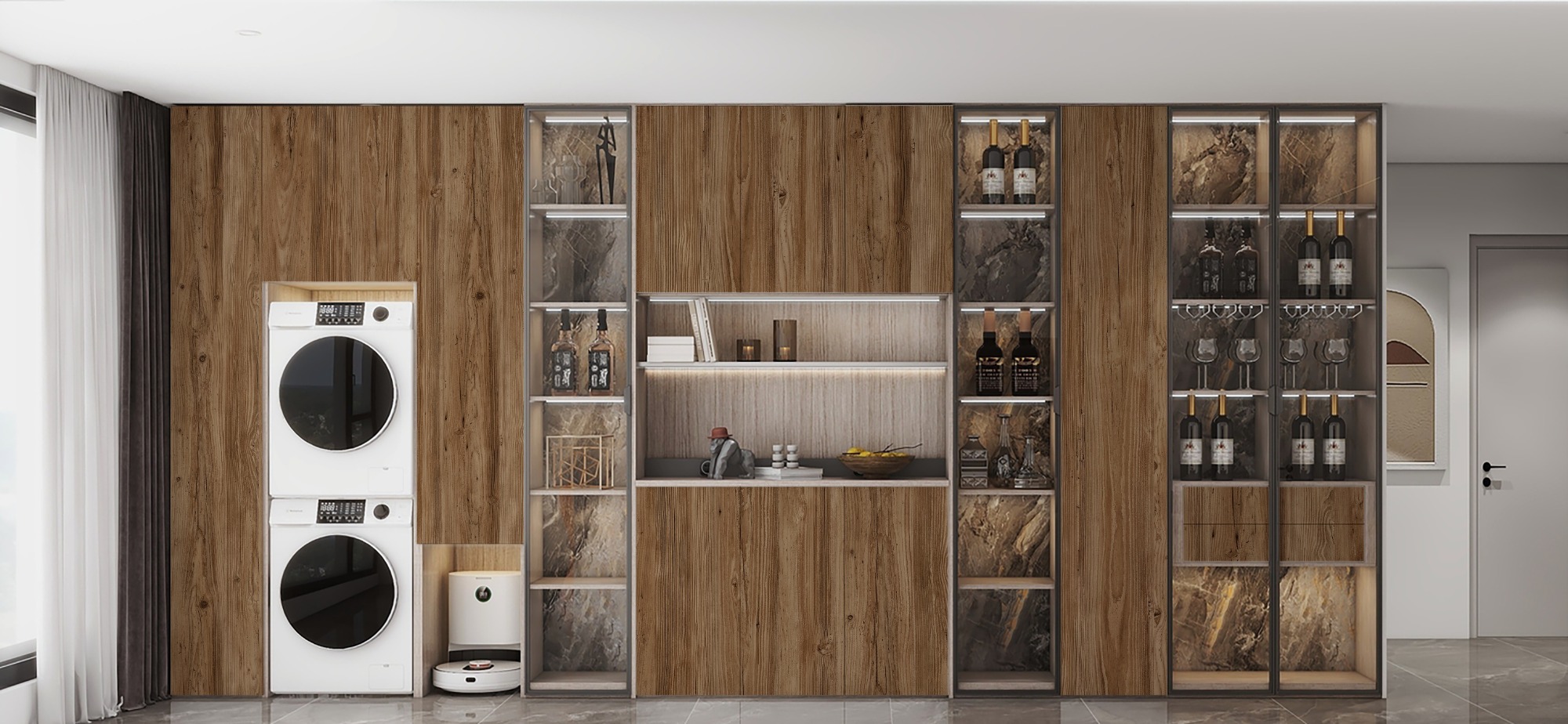 P00036T Melamine paper with wood grain