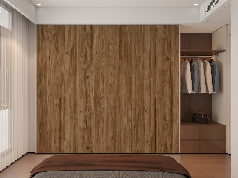 P00036T Melamine paper with wood grain