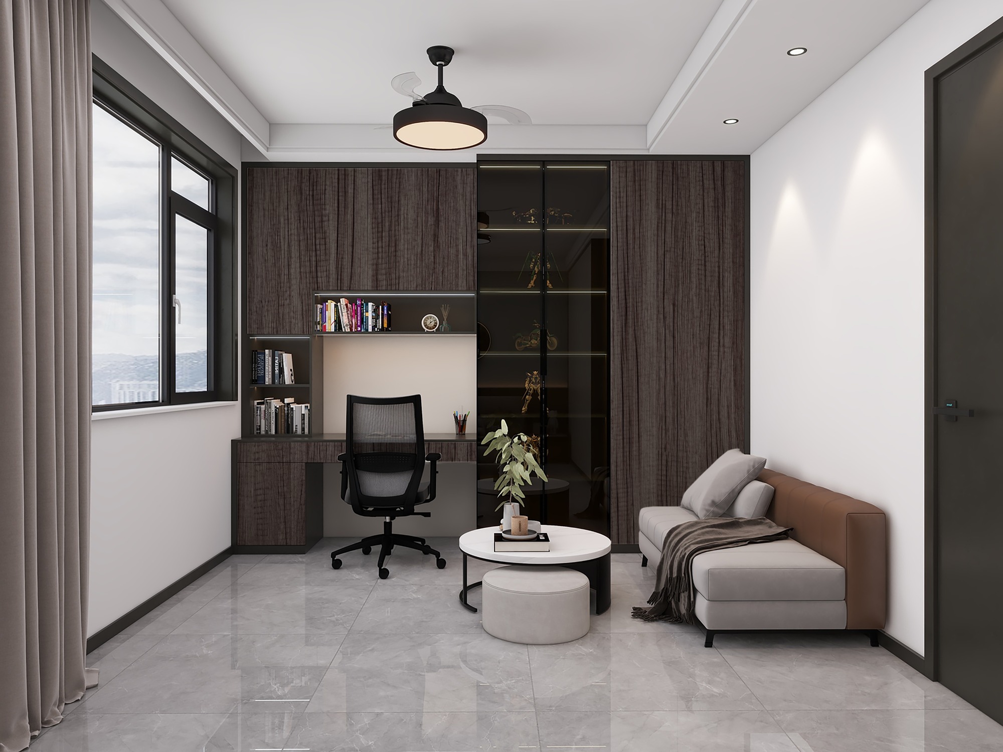 P00027 Melamine paper with wood grain