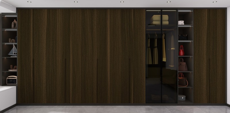 N21251 Melamine paper with wood grain