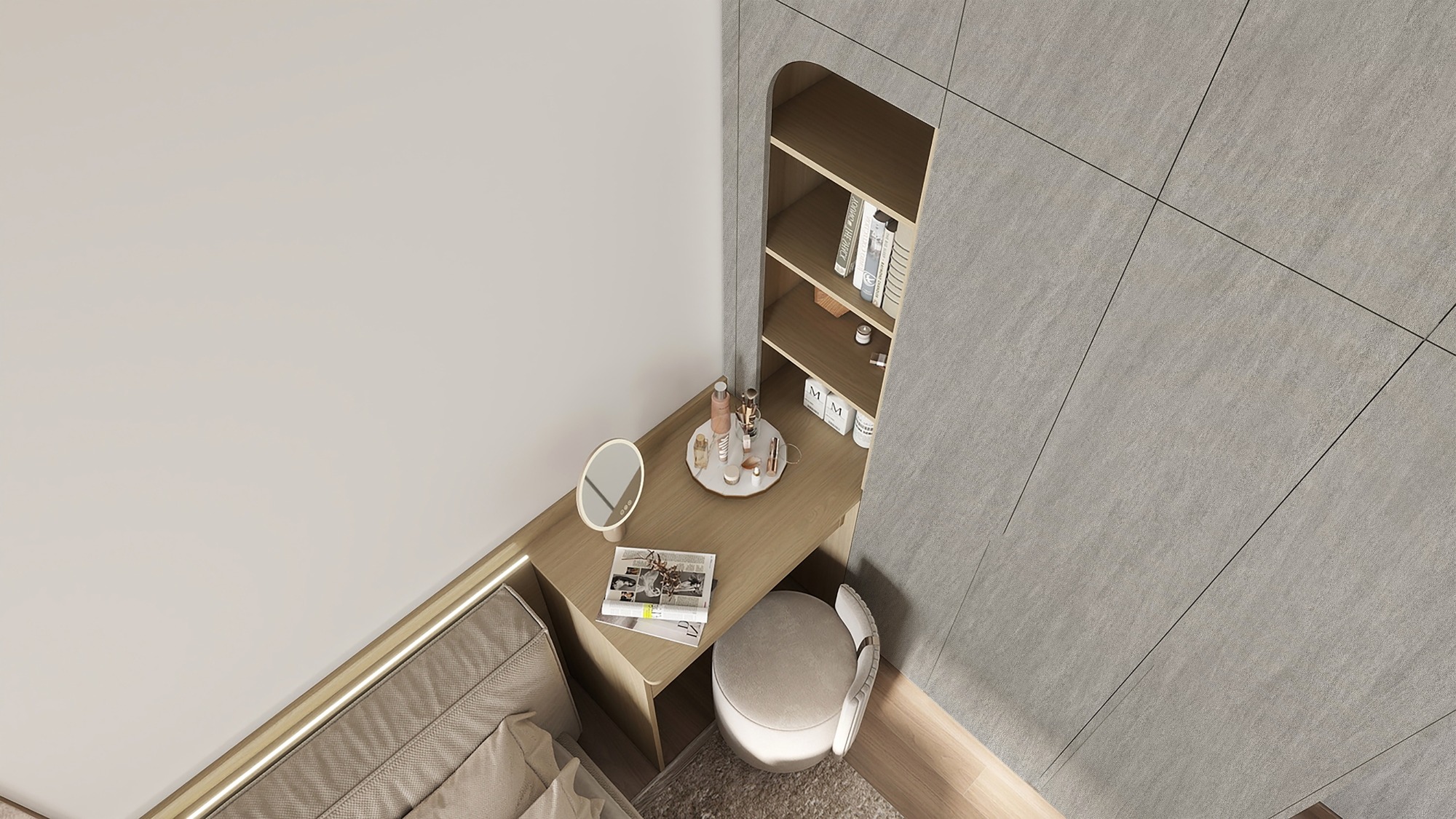 N12164 Melamine paper with wood grain