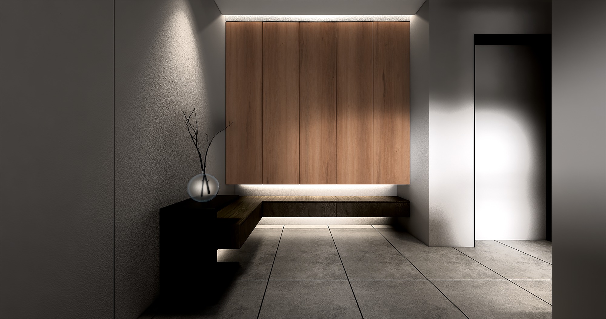 P00045H Melamine paper with wood grain