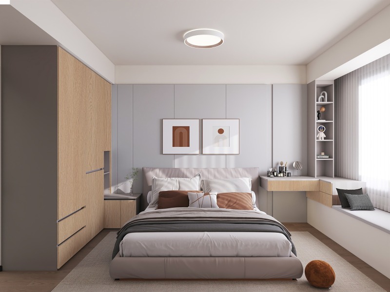 N21262 Melamine paper with wood grain