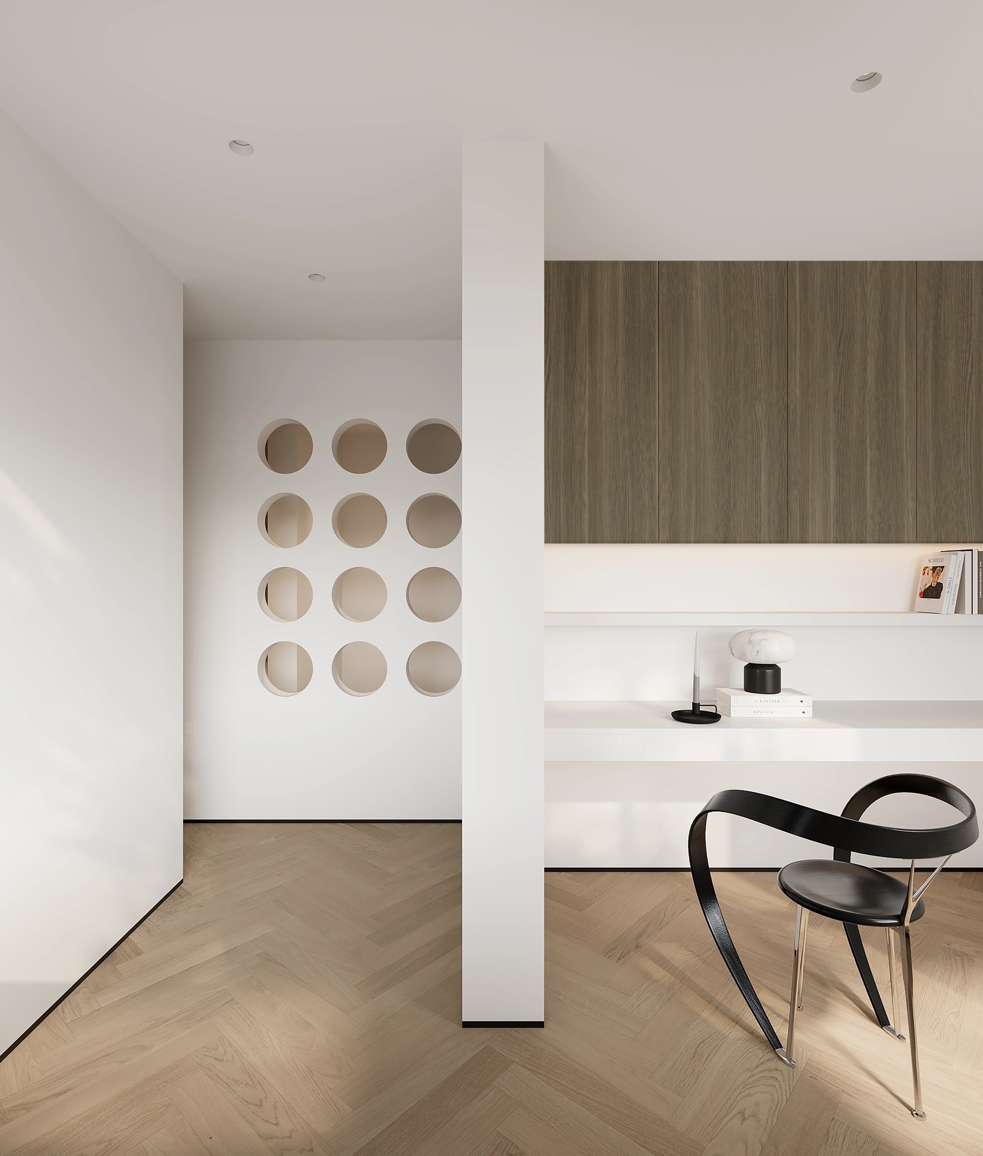 P00044 Melamine paper with wood grain