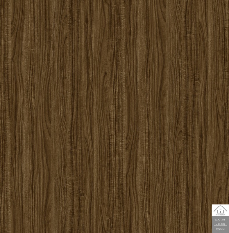 N21252 Melamine paper with wood grain
