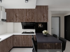 H00030 Melamine paper with wood grain