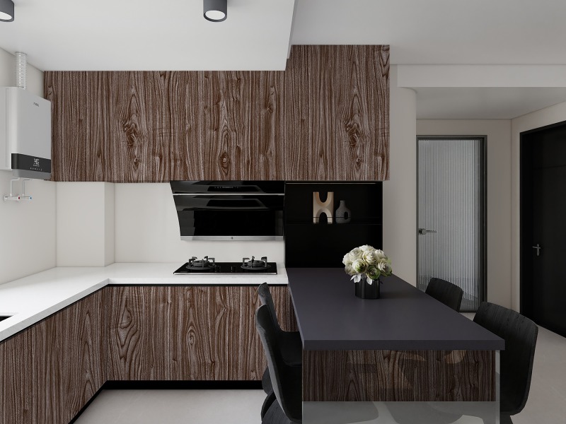 H00030 Melamine paper with wood grain