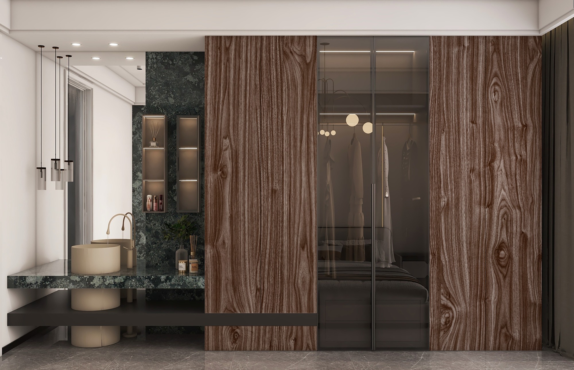 H00030 Melamine paper with wood grain