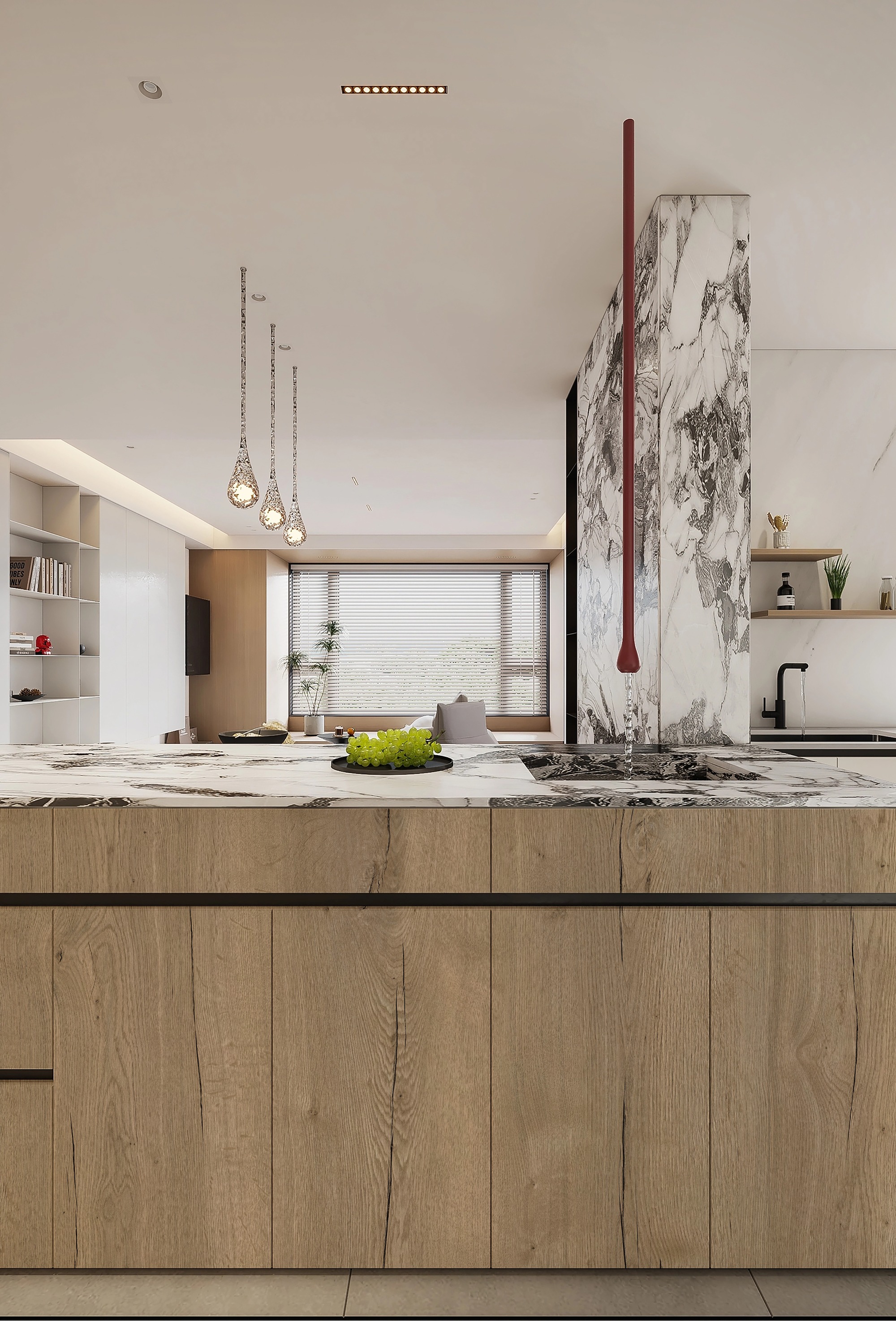 P00024 Melamine paper with wood grain