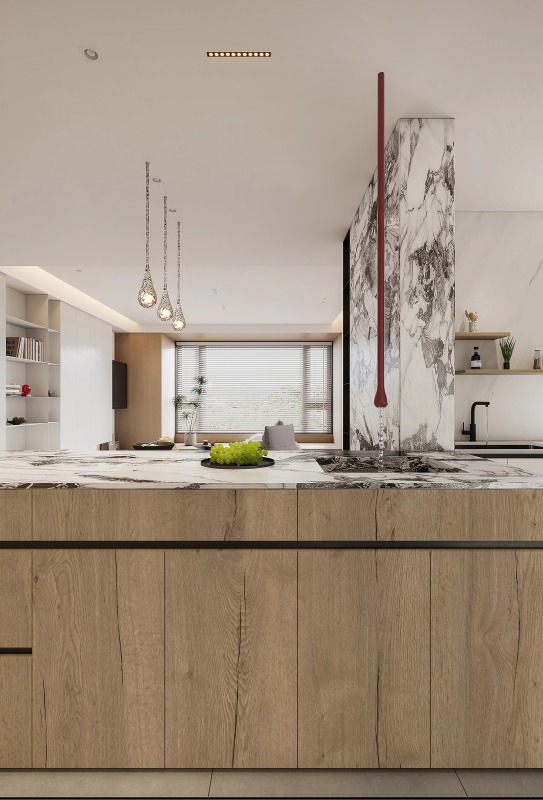 P00024 Melamine paper with wood grain