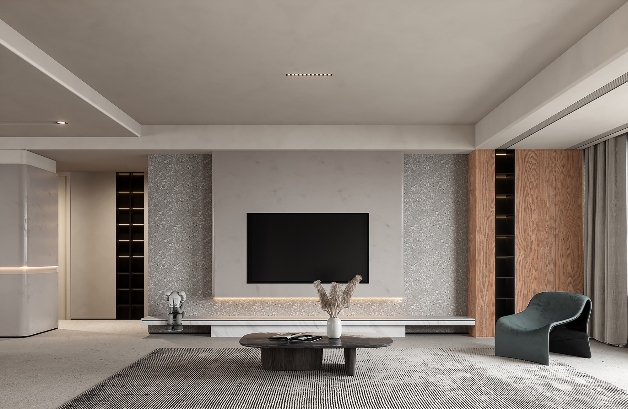 N21242 Melamine paper with wood grain