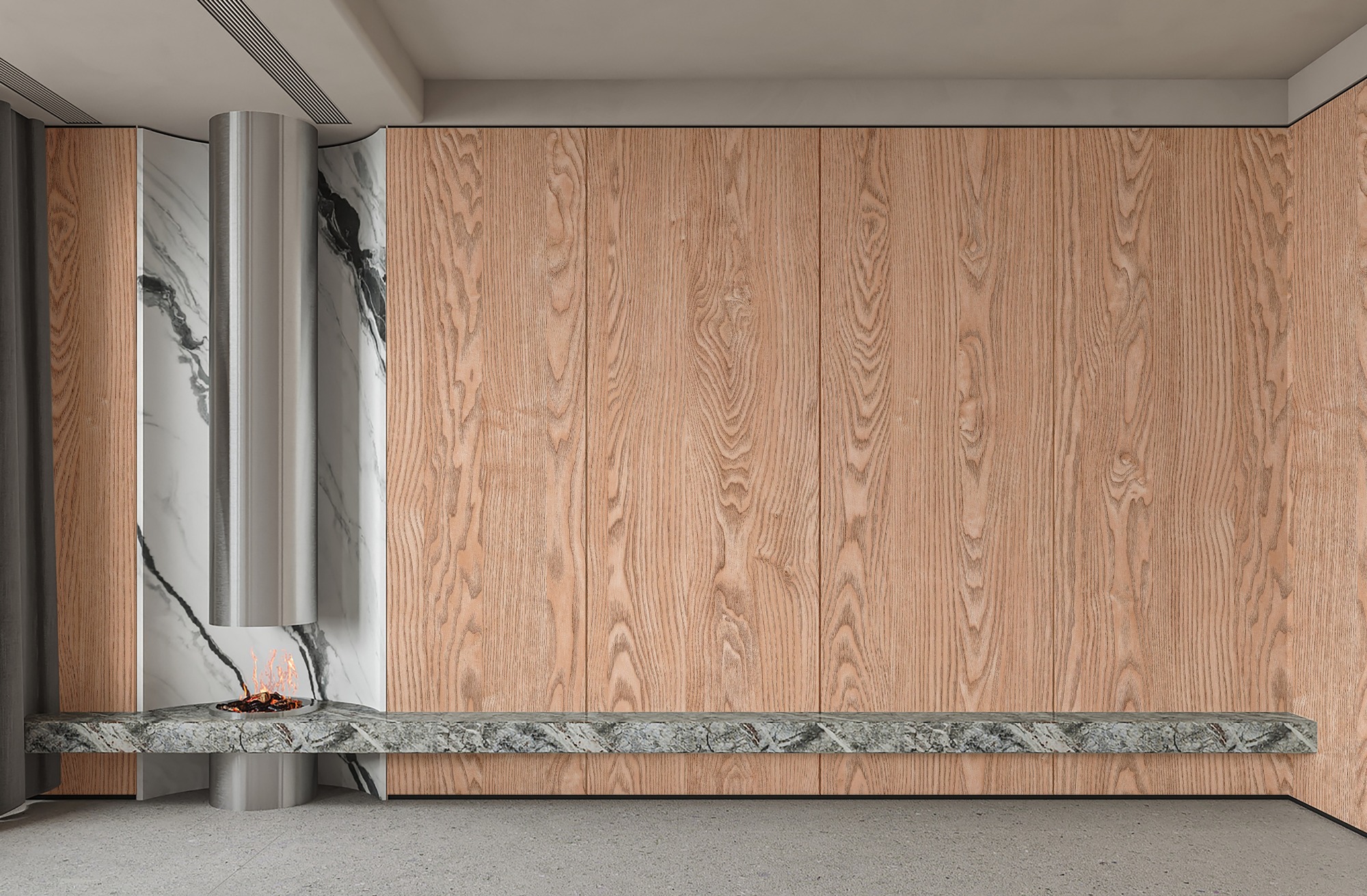 N21242 Melamine paper with wood grain