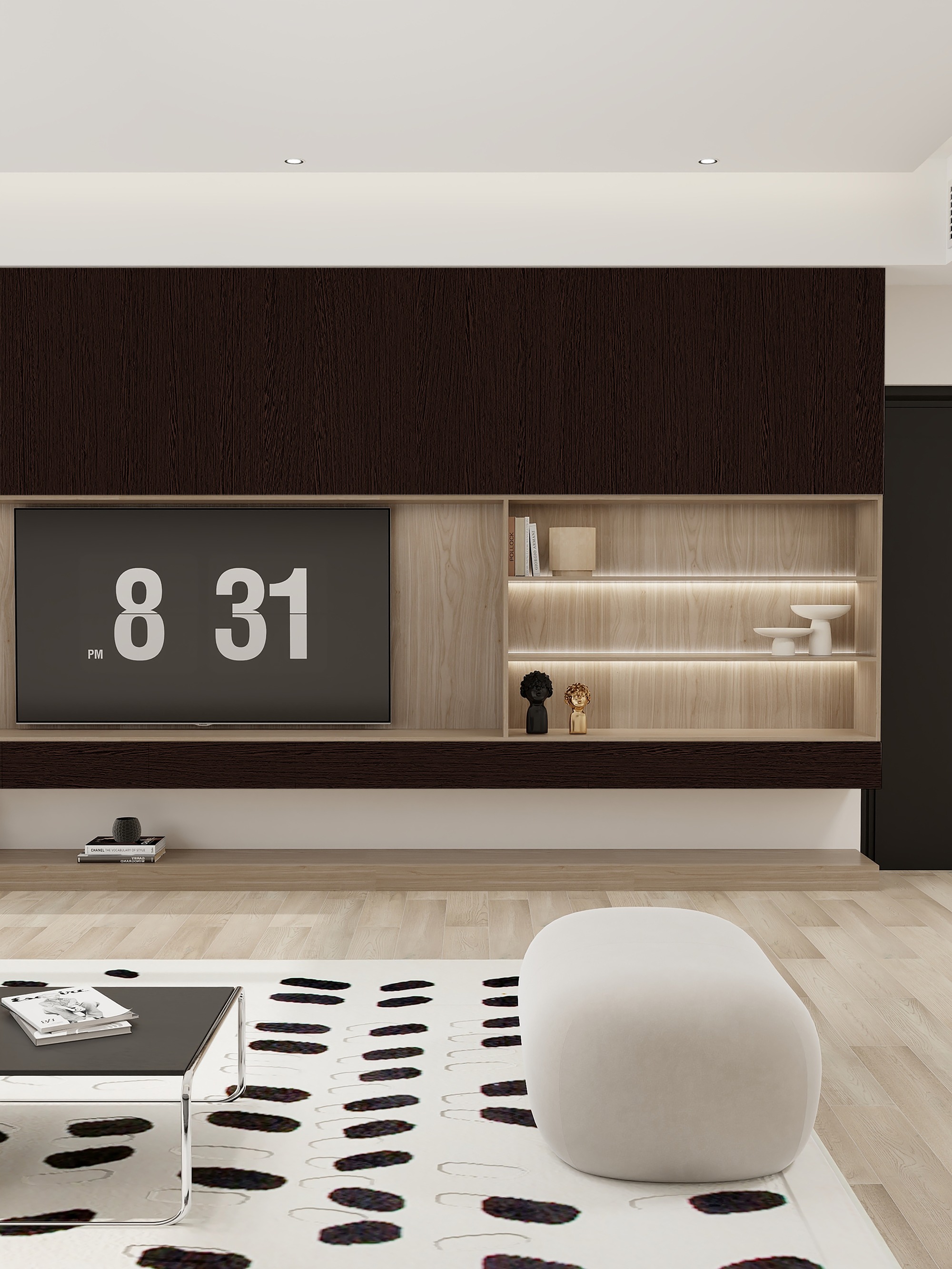 N21209 Melamine paper with wood grain