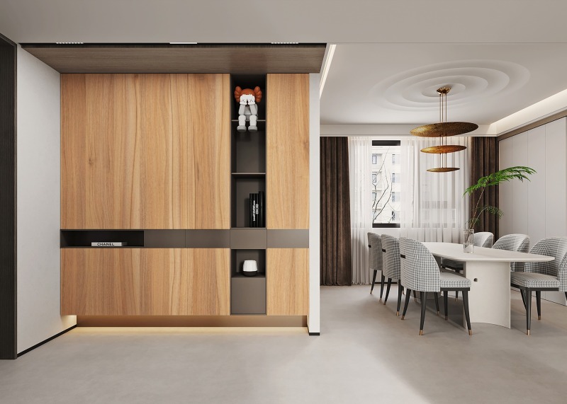 N21239 Melamine paper with wood grain