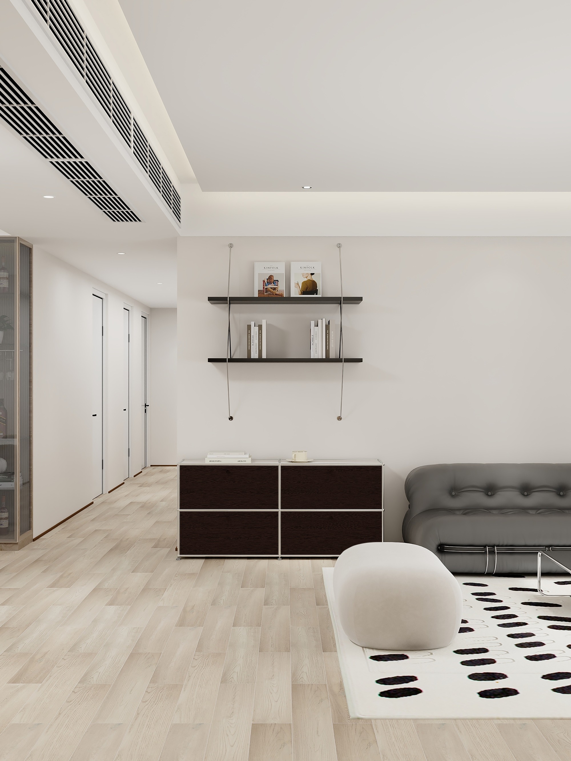 N21209 Melamine paper with wood grain