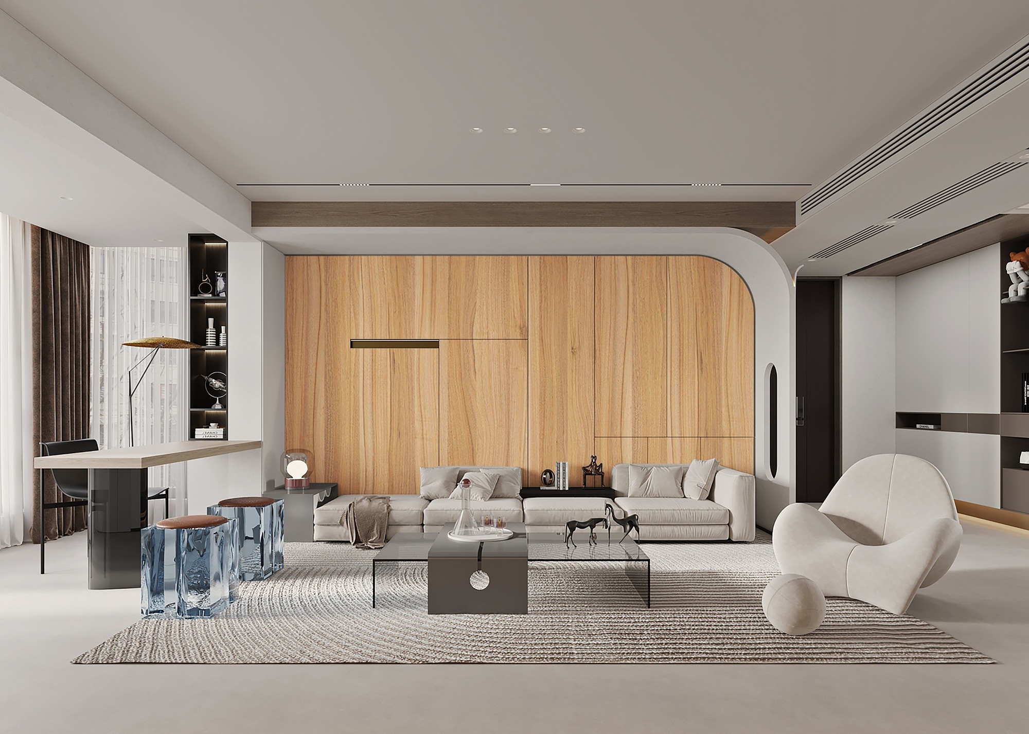 N21239 Melamine paper with wood grain