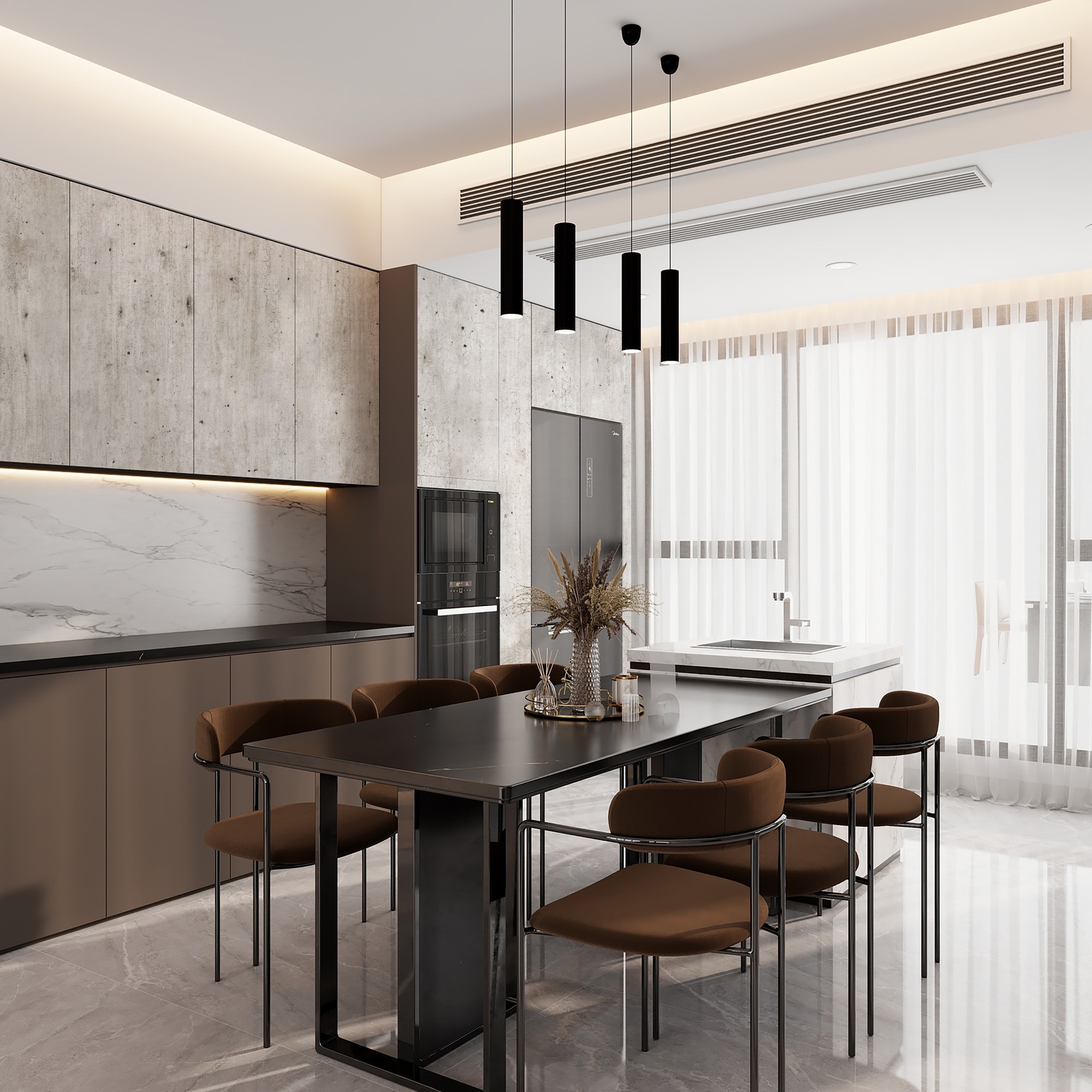 N21208 Melamine paper with wood grain