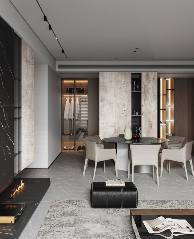 N21208 Melamine paper with wood grain