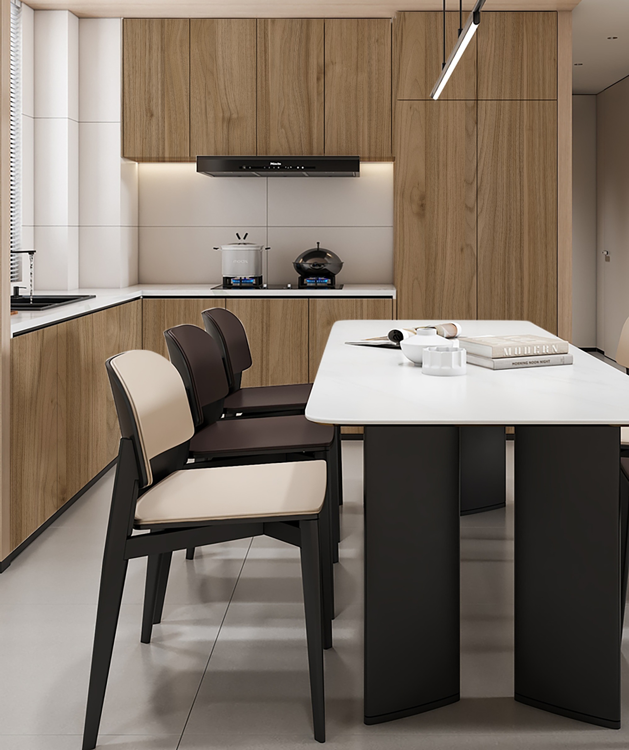 N00081 Melamine paper with wood grain