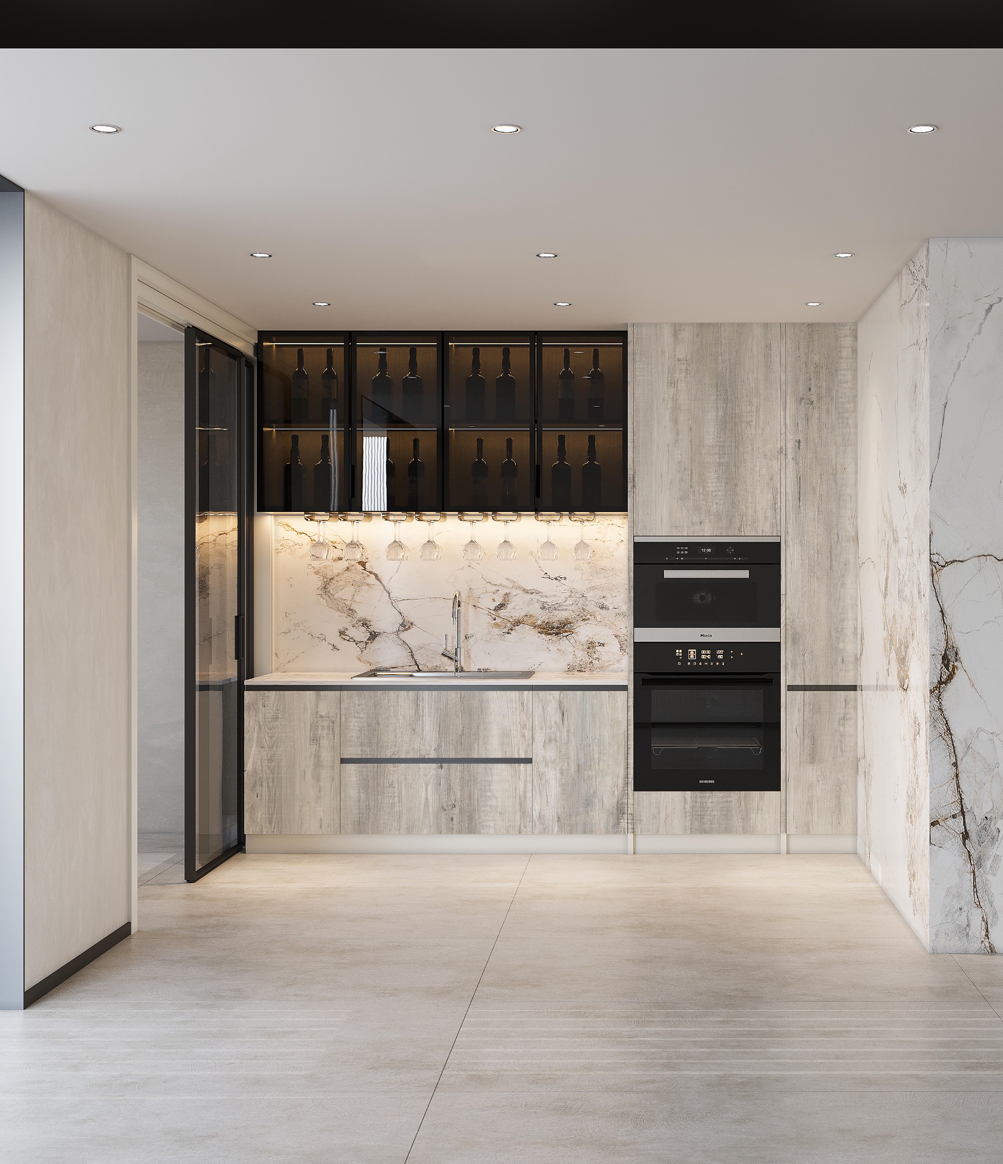 N0020-2 Melamine paper with wood grain