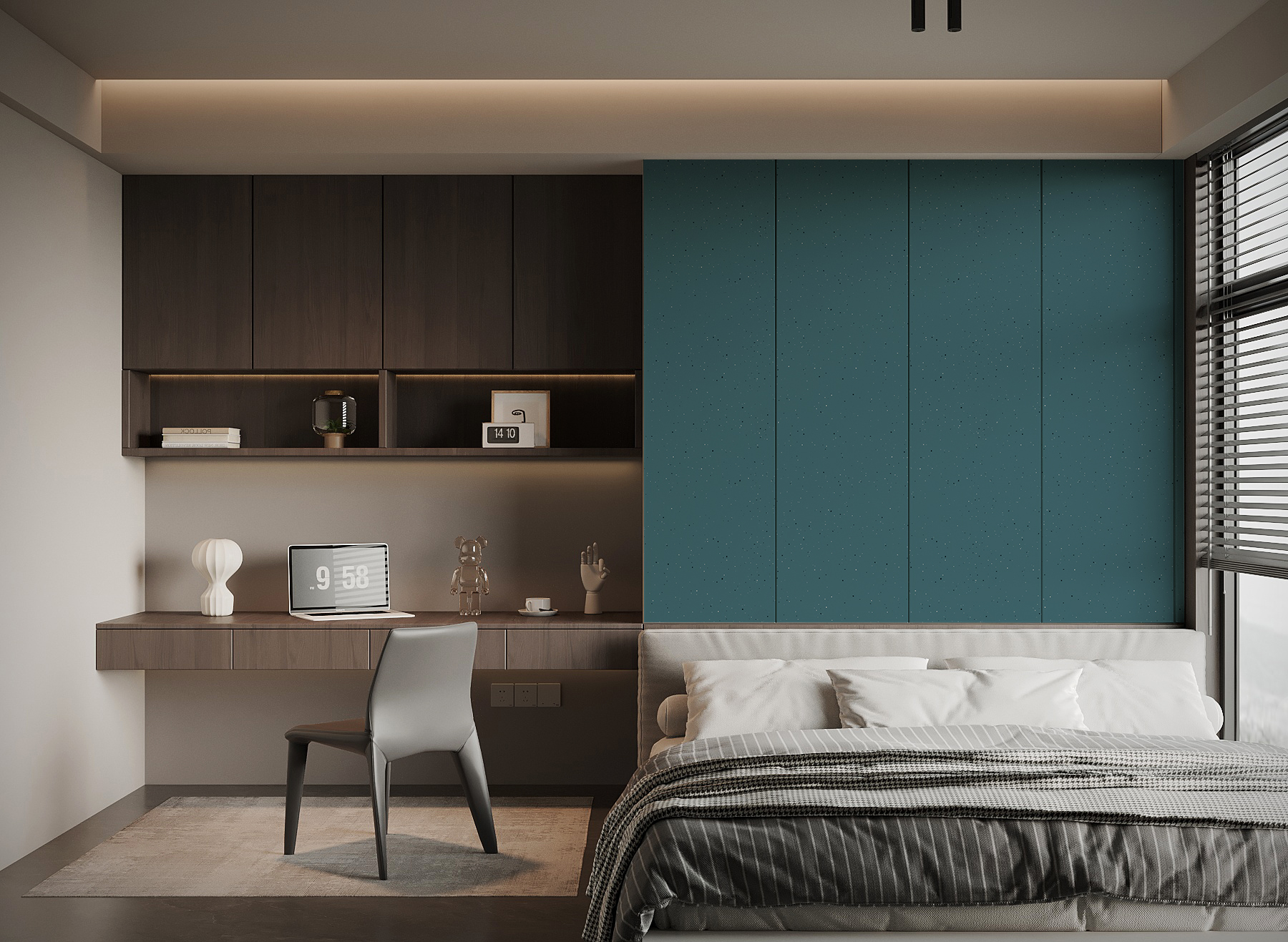 N00087 Melamine paper with solid color