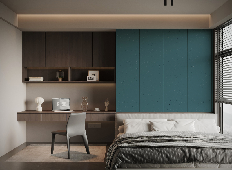 N00087 Melamine paper with solid color