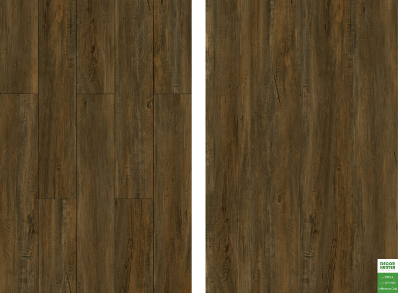 5013 Jefferson Oak｜Wood Grain Vinyl Flooring Film