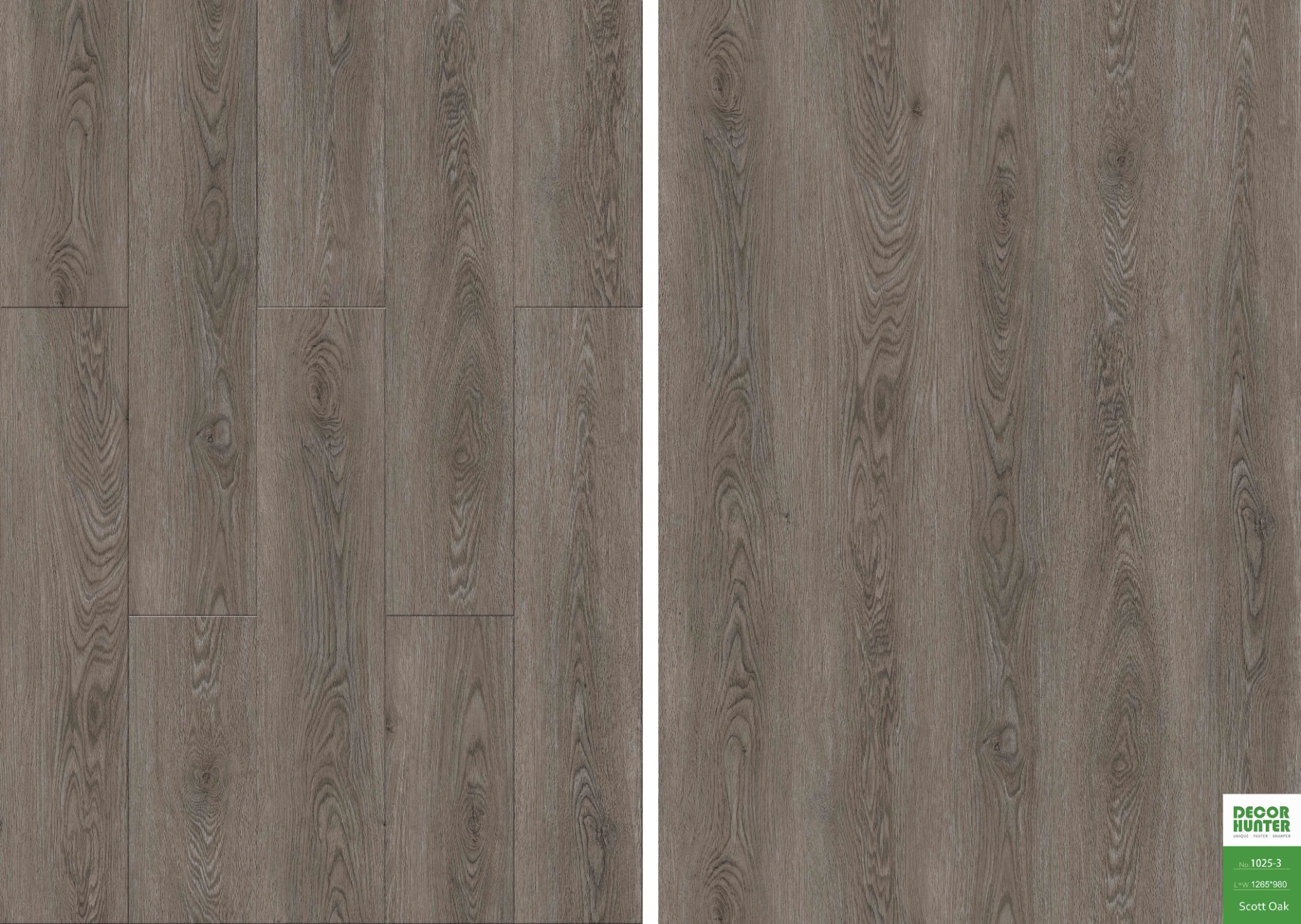 1025 Scott Oak｜Wood Grain Vinyl Flooring Film