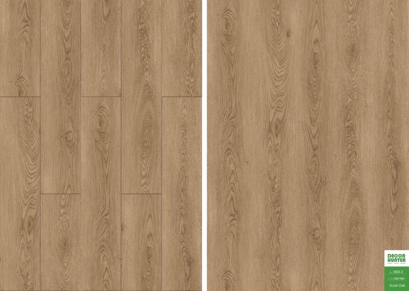 1025 Scott Oak｜Wood Grain Vinyl Flooring Film